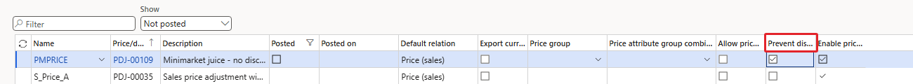 Prevent discount on the journal header