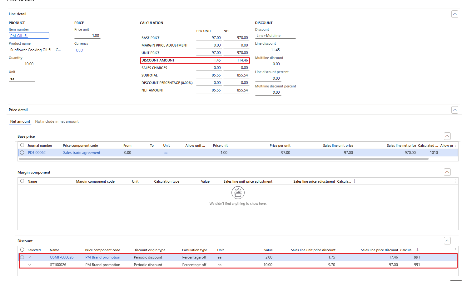 Both Always apply – SunGold 9.70 and threshold 1.75 per unit